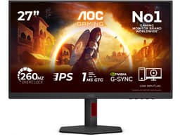 AOC G4 27G4ZR computer monitor 68,6 cm (27") 1920 x 1080 Pixels Full HD LED Zwart, Rood — thumbnail 1