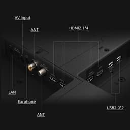 CHiQ M65QN9G - Smart TV 65 Inch - 4K Mini LED - QLED Smart TV - Google TV 5.0 - Dolby Vision — thumbnail 4
