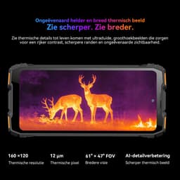 Blackview ROCK 3 - Robuuste Smartphone - 4G - 24GB RAM - 256GB ROM - 6.78inch 120Hz - 10000mAh Robuuste Telefoon - Android 16 - NFC - GPS - Oranje — thumbnail 8