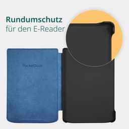 PocketBook Verse Pro Passion Red e-reader – Inclusief Bloemen Hoesje (shell cover) – Voordeelbundel — thumbnail 3