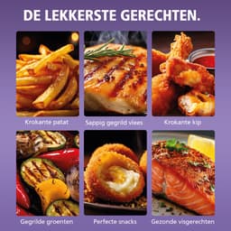 Brabantia Airfryer XXL - 5.7 liter - Digitaal Touchscreen - 10 Kookprogramma's - Tot 5 Personen - PFAS-Vrij - 80ºC tot 200ºC - 1700 Watt - BBEK1136 — thumbnail 13