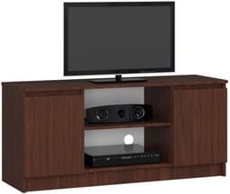 AKORD Furniture Factory OP0LRTVVEN005, Wengé, 2 schappen, Mat, 2 deur(en), 400 mm, 1200 mm — thumbnail 1