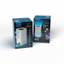 Lanaform - AV-99C - Luchtreiniger WiFi HEPA H13 - Verwijdert 99,95% Van Deeltjes, Pollen, Dierenharen - Koolstoffilter, UV Licht - PM2.5 Sensor - Stille Nachtmodus - CADR 145 M³/h, Voor 25 M² — thumbnail 10
