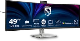 Philips 49B2U6900CH - Ultrawide QHD Curved Monitor - USB-C 100w - RJ45 - KVM switch - HDR400 - Webcam - 5jr Garantie - 49 inch — thumbnail 6