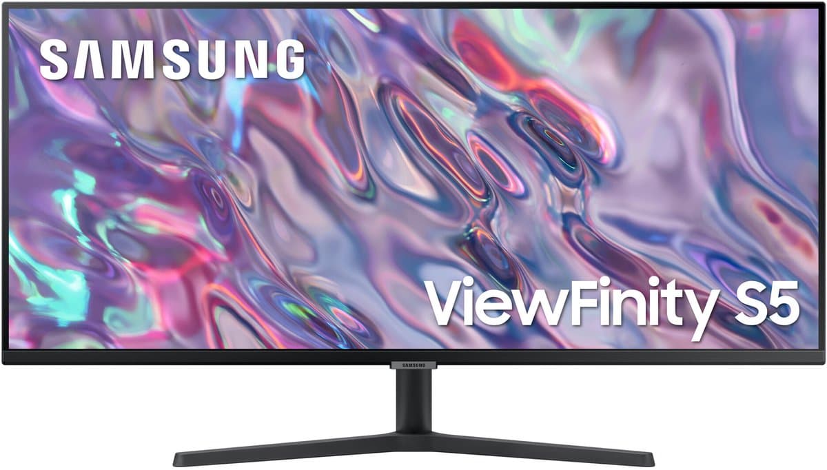 Samsung ViewFinity S5 LS34C500GAUXEN - UWQHD VA 100Hz Monitor - 34 Inch — afbeelding 1