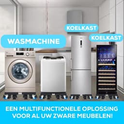 Wasmachine verhoger - Wasmachine verhoger - Wasmachine sokkel - Wasmachine verhoger met lade - Wasmachine opbouwmeubel - Wasmachine opbouwmeubel - Wasmachine Sokkel — thumbnail 8