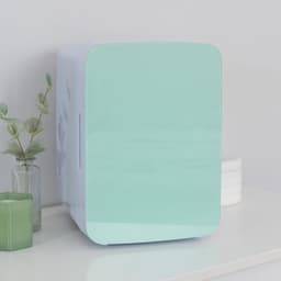 Minibar - Mini Koelkast Glazen Deur - Drankenkoelkast - Flessenkoelkast - 10L- Blauw — thumbnail 7