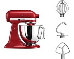 De KitchenAid Artisan 5KSM125EER Keukenmachine