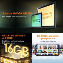 Blackview BV8900 - Robuuste Smartphone - 16GB RAM - 256GB - Warmtebeeldcamera - 6.5 inch - 10000mAh - IP68 Waterdicht - Outdoor Mobiele Telefoon - NFC - GPS - Oranje — thumbnail 14