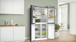Bosch KMC85LBEA Serie 4 - Amerikaanse koelkast - Vrijstaand - 547 l - E label - Zwart - 38 dB - No Frost — thumbnail 4