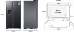 Samsung RS68CG885DB1 - Amerikaanse koelkast - No Frost - Twin Cooling Plus — thumbnail 18