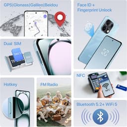 Mobiele Telefoon - Smartphone Android - Dagelijks Gebruik - Groot Intern Geheugen - 68 Inch Scherm — thumbnail 6