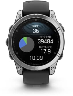 Garmin fēnix E - 47mm - AMOLED Multisport Smartwatch - Sportspecifieke workouts - 100+ sport-apps - 10ATM Waterdicht - tot 16 dagen batterij - Donkergrijs/zwart — thumbnail 13