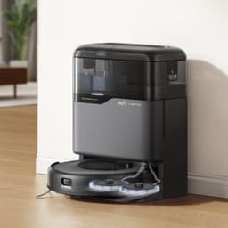 eufy Clean Omni C20 Robotstofzuiger met reinigingsstation - Robot Vacuum - 7.000 Pa Zuigkracht, Ronddraaiende Dweilpads, Met Objectdetectie, 8,5 cm Ultraplat Design, Zwart — thumbnail 16