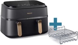 Philips 3000 serie NA352/04 - Airfryer - 9L - Dubbele mand — thumbnail 7