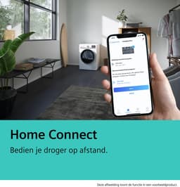 Siemens WR47B2C0FG - iQ700 - Wasdroger - Warmtepompdroger - 9 kg - Energielabel A - smartFinish: vermindert kreukels tot 50% - Zelfreinigende condensor blijvend energiezuinig — thumbnail 4