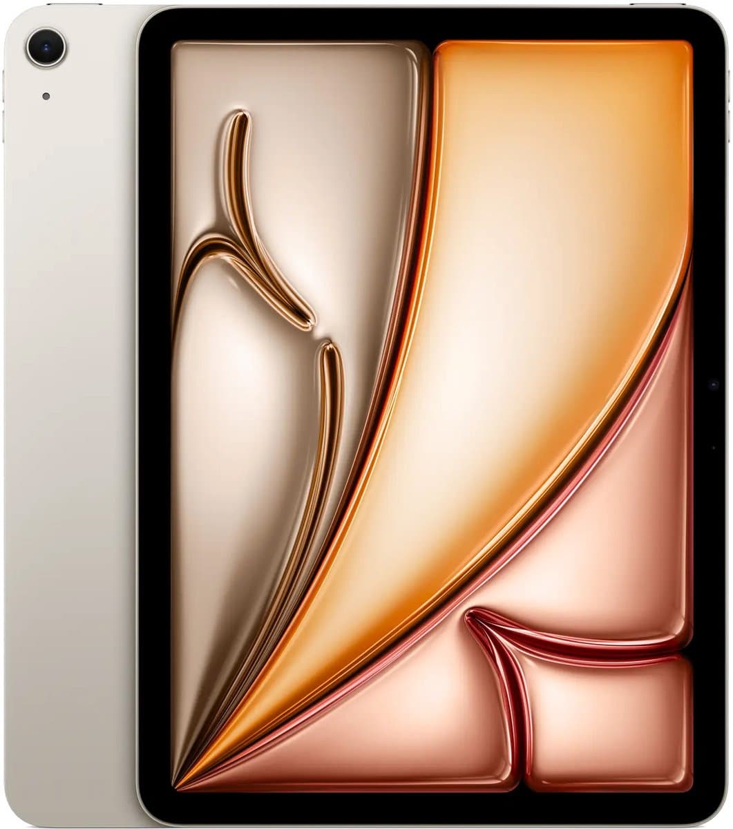 Apple iPad Air M3 (2025) - 11 inch - Wi-Fi - 128GB - Starlight - 7e generatie — afbeelding 1