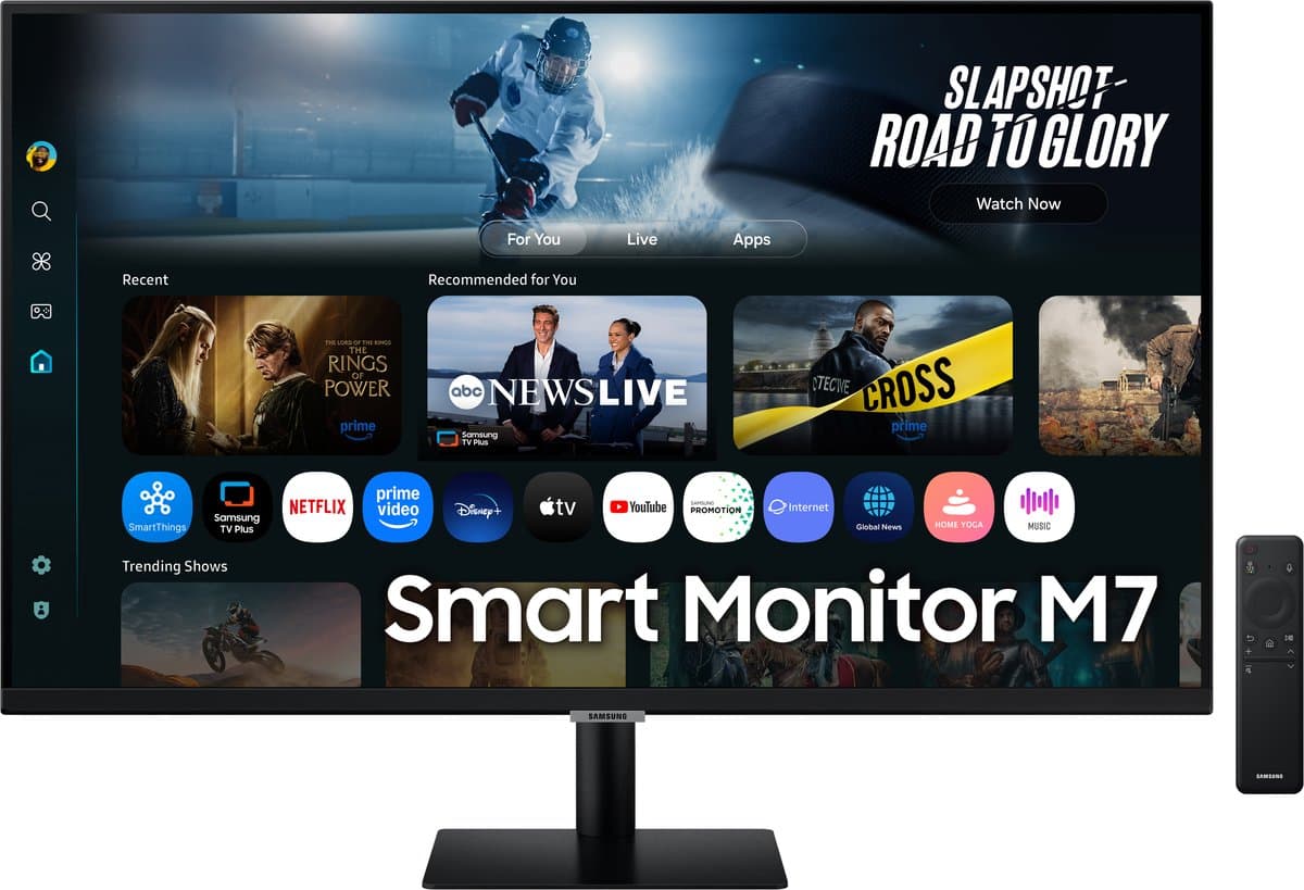 Samsung M70F - 4K Smart Monitor - 32 inch- Vision AI — afbeelding 1