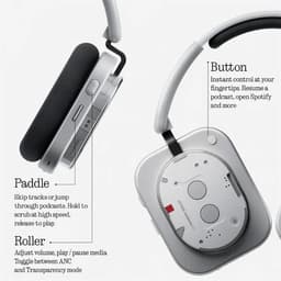 Nothing Headphone (1) – Over‑Ear Bluetooth Koptelefoon met ANC – Wit — thumbnail 19
