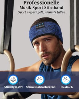 RFWR® Draadloze Slaaphoofdtelefoon met Bluetooth 5.4 - Ideaal voor Yoga, Joggen en Ontspanning — thumbnail 7