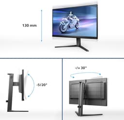 Philips Evnia 5000 series 25M2N5200U - Full HD IPS Gaming Monitor - 240hz - 390hz - 25 inch — thumbnail 5