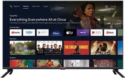 STRONG - 40” Full HD TV (100 cm) SRT40FD5553 - Connected TV met Android TV - Chromecast - Google assistant - Wifi - Bluetooth - HDR - NETFLIX - Drievoudige tuner - 3 HDMI-poorten (1 ARC) + 2 USB-poorten + Mini-AV + Antenne/Sat Jack - Zwart — thumbnail 6