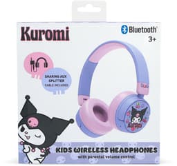 Kuromi - draadloze kinderkoptelefoon - volumebegrenzing - lange batterijduur - microfoon - opvouwbaar - bluetooth — thumbnail 11