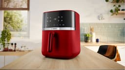 Bosch MAF462R0 Airfryer - Serie 4 - 6,1L - Ontdooifunctie - Dual heating - Warmhoudfunctie - 7 programma's - Tot 4 personen - Dieprood — thumbnail 3