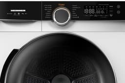 Heinner HHPD-M9K3A+++ Warmtepompdroger 9 Kg – 14 Droogprogramma’s – LED-Display – Touchbediening – Anti-Kreuk – Kinderslot – Wit – 5 Jaar Garantie — thumbnail 4