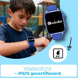 Wiesba WB13 Pro - smartwatch kinderen - gps horloge kind - kinderhorloge bellen - gps tracker kinderhorloge - kinderhorloge met gps - kinderhorloge - Blauw — thumbnail 11