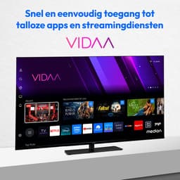 MEDION 125,7 cm (50 inch) televisie (smart-tv, Dolby Vision HDR, VIDAA Store, Netflix, Prime Video, Disney+, DAZN, Paramount+, HbbTV, PVR, Bluetooth, MD 850300) — thumbnail 3