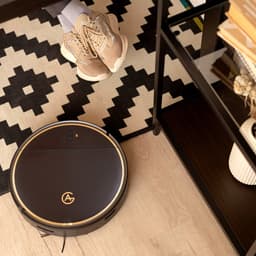 AG6000 Robotstofzuiger met Dweilfunctie - 120minuten - Met Oplaadstation - Robotstofzuigers - Huisdieren - met Dweil - Luxe Robotstofzuiger - Dweilrobot - Automatisch opladen - met App of afstandsbediening te gebruiken - 2500Mah - Ring Design — thumbnail 14