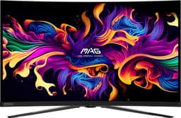 MSI MAG 321CUP QD-OLED - 4K UHD Curved Gaming Monitor - 165hz - 32 Inch - USB-C PD 15W — thumbnail 2