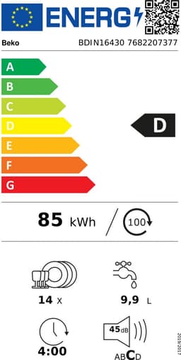 Beko BDIN16430 | Inbouw vaatwasser | AutoDeur | HygieneShield — thumbnail 2