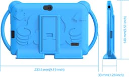 Kindertablet – Kindertablet vanaf 3 jaar – 7 inch – Android 14 – 4GB RAM + 32GB – Educatieve Kinder Tablet met Ouderlijk Toezicht – Schokbestendige Siliconen Hoes – Roze — thumbnail 2