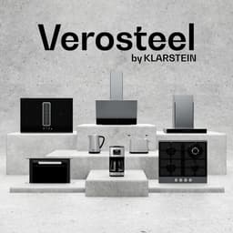 Klarstein Magnetron Verosteel inbouwmagnetron met grill – 20 l, 700 W & 800 W grill, 8 programma's, touchbediening, roestvrij staal, geïntegreerde magnetron, zwart roestvrij staal - 20L - voor Keuken - Timer - RVS - Microwave — thumbnail 7
