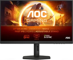 AOC G4 Q27G4XF - QHD IPS Gaming Monitor - 180hz - Verstelbaar - 27 inch — thumbnail 9