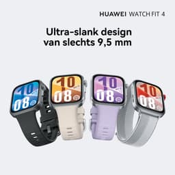 HUAWEI WATCH FIT 4 - Paars Fluoroelastomeer Horlogeband - Ultra slank design | Geavanceerde sportmodi | Tot 10 dagen batterijduur | Compatibel met iOS & Android — thumbnail 9