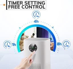 MIUI - Luchtreiniger - Luchtkwaliteit indicator - Luchtfilter - HEPA filter - 150m³/h — thumbnail 14