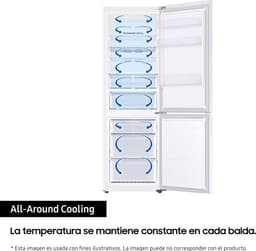 Samsung RB38C603CS9 - Koel-vriescombinatie - Zilver - 390 liter - Energieklasse C - Easy Clean — thumbnail 15