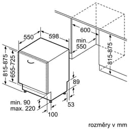 Siemens iQ300 SN63HX37VE vaatwasser Volledig ingebouwd 13 couverts D — thumbnail 6