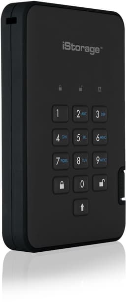 iStorage diskAshur 2 - externe harde schijf - 5000 GB - Cijfercode - Zwart — thumbnail 5