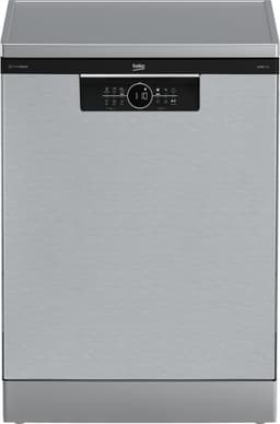 Beko bPRO 500 BDFN36653XC, Vrijstaand, Volledige grootte (60 cm), Roestvrijstaal, Knoppen, LED, 2 mand(en) — thumbnail 1