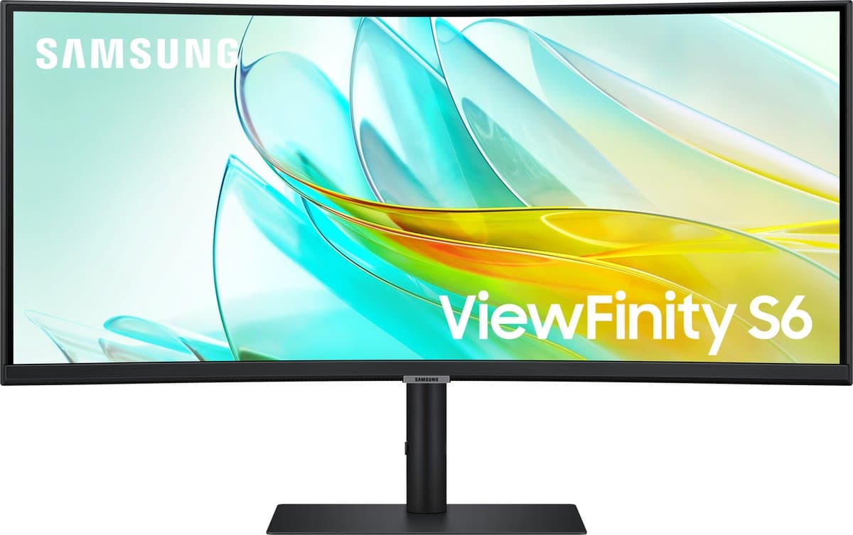 Samsung ViewFinity S65UC LS34C652UAUXEN - Ultrawide USB-C Monitor - 90w - KVM - RJ45 - 34 inch — afbeelding 1