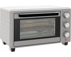 SAVI® Stoomoven - Stoomoven Kookboek - Zilver - 39cm x 46cm x 29cm