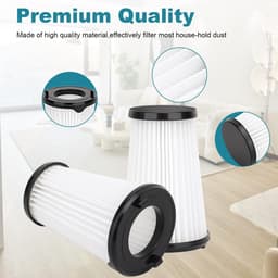 5x Filters geschikt voor AEG CX7-2 & Electrolux Ergorapido - geschikt voor Vervangt AEF150 - Wasbaar HEPA Filter - Stofzuigerfilters Set - 5 Stuks — thumbnail 2