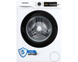 Heinner HWM-VT2814KD+++ Wasmachine 8 kg – 15 Programma’s Met Anti-Kreuk - Allergievriendelijk – Eco Logic & Balance Control-systeem – 1400 tpm – Wit – 5 Jaar Garantie
