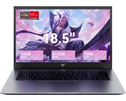 ACEMAGIC AX18Pro 18.5 Zoll FHD Laptop Computer - Ryzen 4300U Prozessor tot 3.7GHz(Beat 3500U/N95/N97)- 16GB DDR4 512GB SSD Notebook - WiFi 5 - BT5.0 - 3*USB3.2