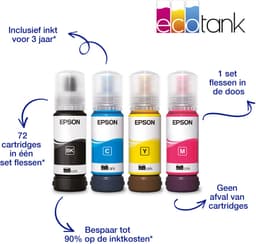 Epson EcoTank ET-2860 - All-in-One Inkttank Printer- Zwart — thumbnail 12