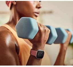 Fitbit Versa 4 - Smartwatch dames en heren - Roze — thumbnail 15